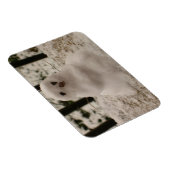 Tiny Snowman Flexible Magnet Magneet (Rechterzijde)