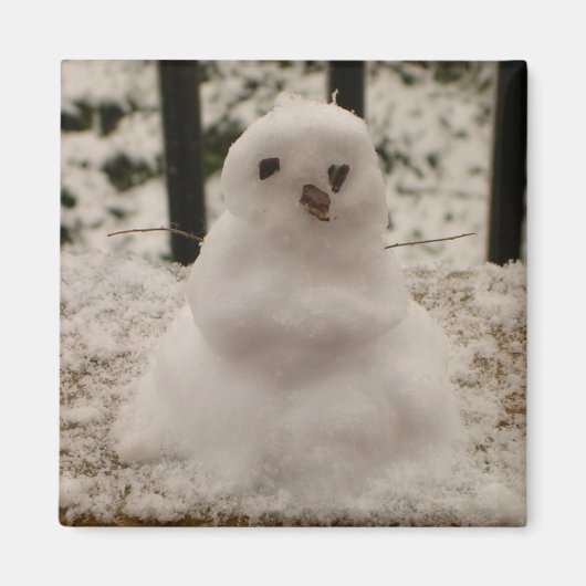 Tiny Snowman Magnet (Voorkant)