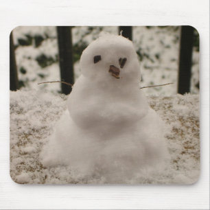Tiny Snowman Mousepad Muismat