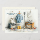 Tiny Songbird - 1e verjaardag meisje Kaart