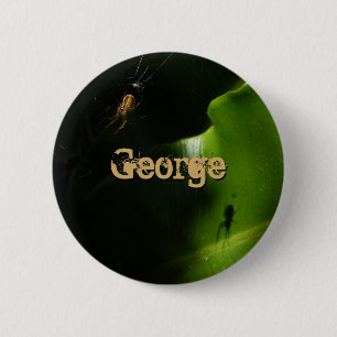 Tiny Spider Name Button