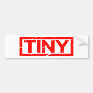 Tiny Stamp Bumpersticker