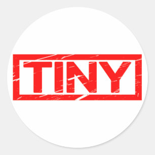 Tiny Stamp Ronde Sticker