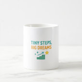 Tiny Steps, Big Dreams – Motivatie Typografie Koffiemok (Center)
