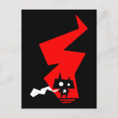 Tiny Superheld Briefkaart (Voorkant)