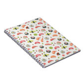 Tiny Sushi Illustration for Nigiri and Maki Fans Notitieboek (Rechterzijde)