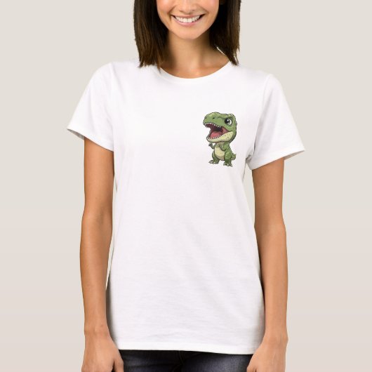 Tiny T‑Rex Roar T-shirt (Voorkant)