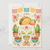 Tiny Taco Baby Shower Kaart (Achterkant)