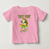 Tiny Taco Talk: 'Taco 'Over Schattige' T-shirt (Voorkant)