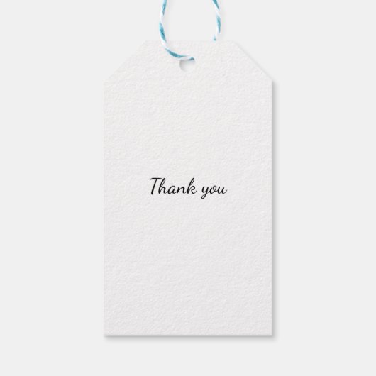 Tiny Tails & Twinkle Lights Cadeaulabel (Achterkant)