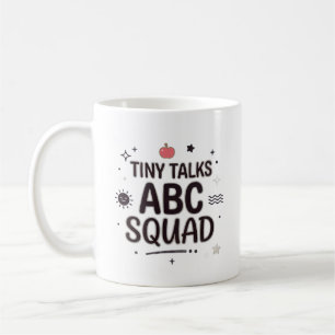 Tiny Talks ABC-team Leraar Leven Koffiemok