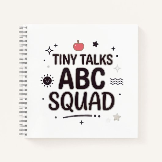 Tiny Talks ABC-team Leraar Leven Notitieboek (Voorkant)
