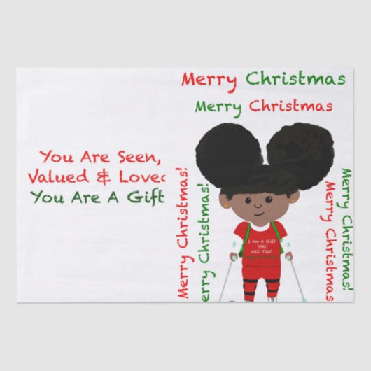 Tiny Tamara tissue papier (Voorkant)