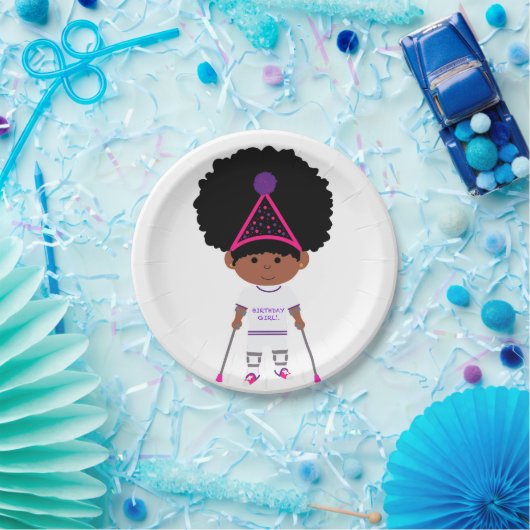 Tiny Tamara TT7" Rond Witboek Bord (Feest)