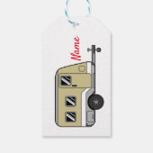 Tiny Tan Caravan Camper Thunder_Cove Cadeaulabel (Achterkant)