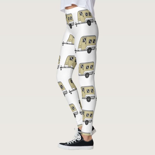 Tiny Tan Caravan Camper Thunder_Cove  Leggings (Links)