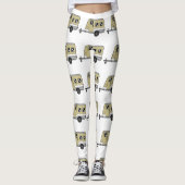 Tiny Tan Caravan Camper Thunder_Cove  Leggings (Voorkant)