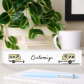 Tiny Tan Caravan Camper Thunder_Cove Naambordje