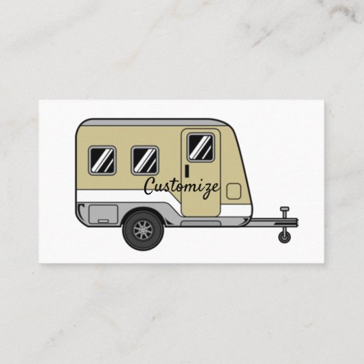 Tiny Tan Caravan Camper Thunder_Cove Visitekaartje (Achterkant)