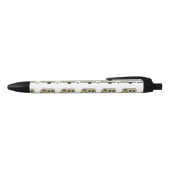 Tiny Tan Caravan Camper Thunder_Cove Zwarte Inkt Pen (Bovenkant)