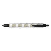 Tiny Tan Caravan Camper Thunder_Cove Zwarte Inkt Pen (Achterkant)