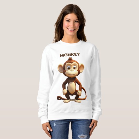 Tiny Tango Monkey T-shirt (Voorkant volledig)
