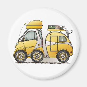 Tiny Tear Drop Camper Magnets Magneet