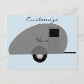 Tiny Teardrop Trailer Thunder_Cove Briefkaart (Voorkant)