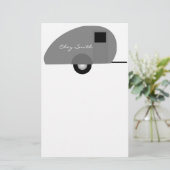 Tiny Teardrop Trailer Thunder_Cove Briefpapier (Staand voorkant)