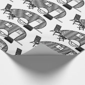 Tiny Teardrop Trailer Thunder_Cove Cadeaupapier (Hoek)