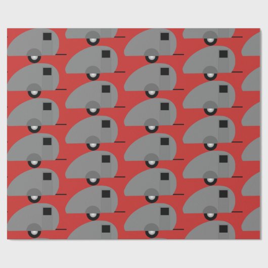 Tiny Teardrop Trailer Thunder_Cove Cadeaupapier (Vlak)