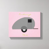 Tiny Teardrop Trailer Thunder_Cove Canvas Afdruk (Voorkant)