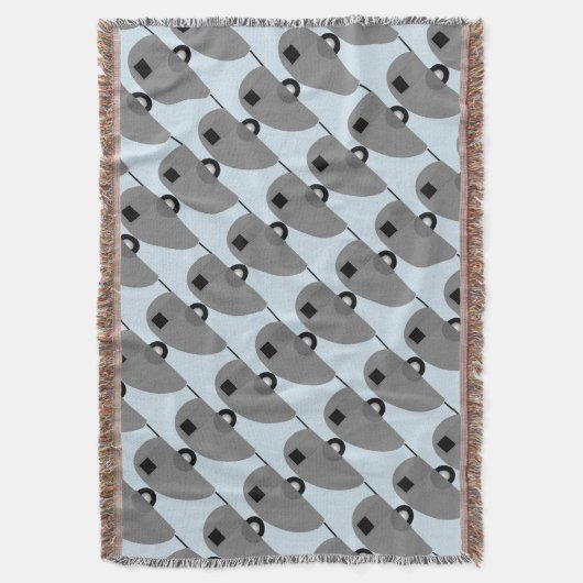 Tiny Teardrop Trailer Thunder_Cove Deken (Voorkant Verticaal)