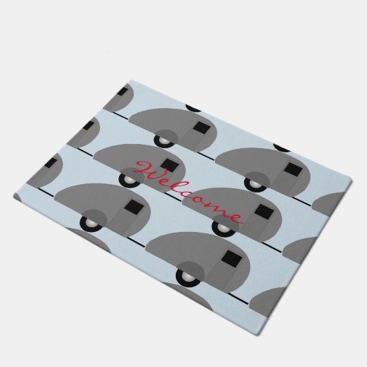 Tiny Teardrop Trailer Thunder_Cove Deurmat (Schuin)