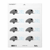 Tiny Teardrop Trailer Thunder_Cove Etiket (Full Sheet)