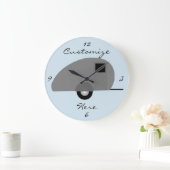 Tiny Teardrop Trailer Thunder_Cove Grote Klok (Huis)