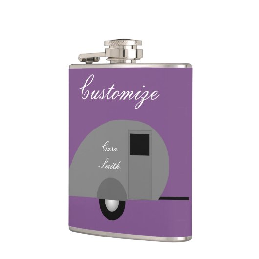 Tiny Teardrop Trailer Thunder_Cove Heupfles (Links)