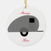 Tiny Teardrop Trailer Thunder_Cove Keramisch Ornament (Voorkant)