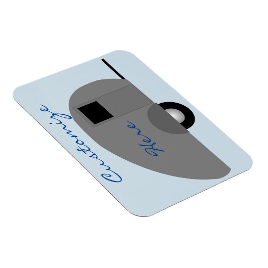 Tiny Teardrop Trailer Thunder_Cove Magneet (Rechterzijde)