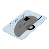 Tiny Teardrop Trailer Thunder_Cove Magneet (Linkerzijde)