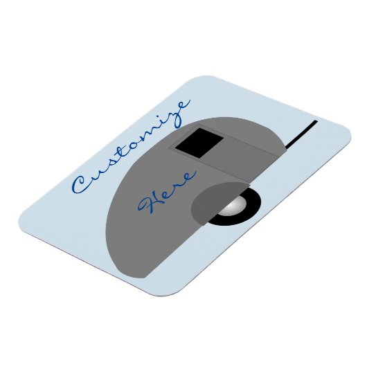 Tiny Teardrop Trailer Thunder_Cove Magneet (Linkerzijde)