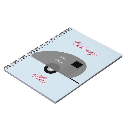 Tiny Teardrop Trailer Thunder_Cove Notitieboek (Linkerzijde)