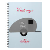 Tiny Teardrop Trailer Thunder_Cove Notitieboek (Voorkant)