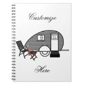 Tiny Teardrop Trailer Thunder_Cove Notitieboek (Voorkant)