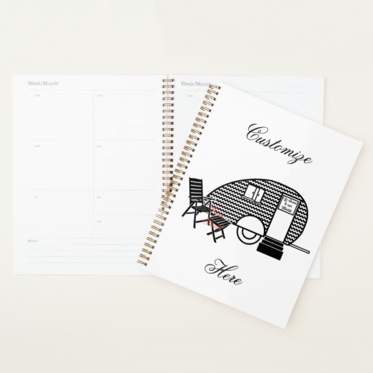 Tiny Teardrop Trailer Thunder_Cove  Planner (Display)