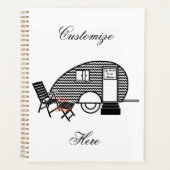 Tiny Teardrop Trailer Thunder_Cove  Planner (Voorkant)