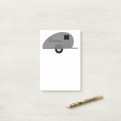 Tiny Teardrop Trailer Thunder_Cove Post-it® Notes (Op bureau)