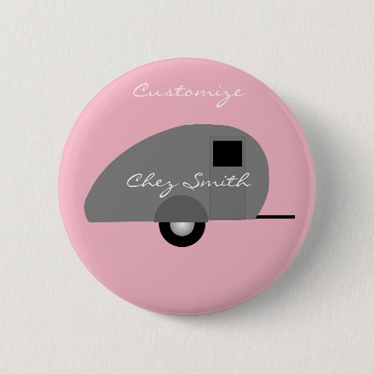 Tiny Teardrop Trailer Thunder_Cove Ronde Button 5,7 Cm (Voorkant)