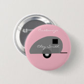Tiny Teardrop Trailer Thunder_Cove Ronde Button 5,7 Cm (Voorkant /achterkant)