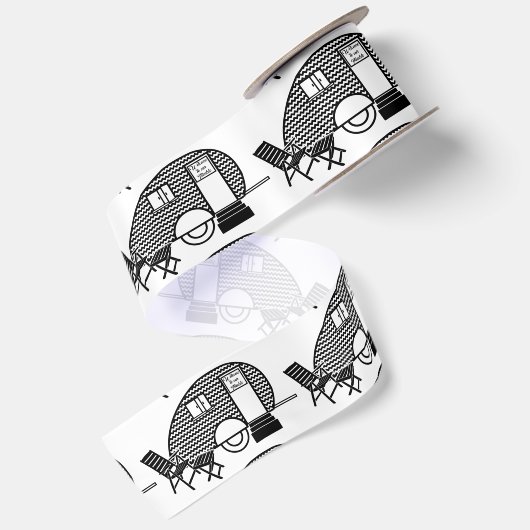 Tiny Teardrop Trailer Thunder_Cove Satijnen Lint (Achterkant)